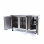 Vrieswerkbank - 136 cm - 2 Deuren