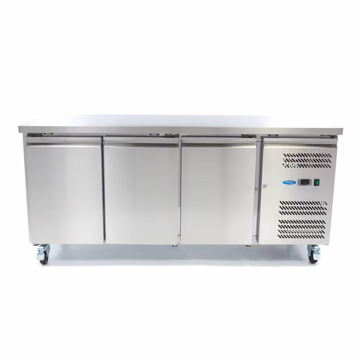 Vrieswerkbank - 180 cm - 3 Deuren