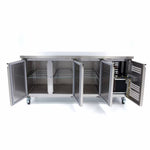 Vrieswerkbank - 180 cm - 3 Deuren
