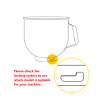 Planeetmenger 7L - Roestvrijstalen Mengkom - Model 2