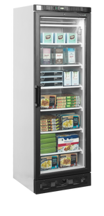TEFCOLD Vrieskast glasdeur UFSC371G