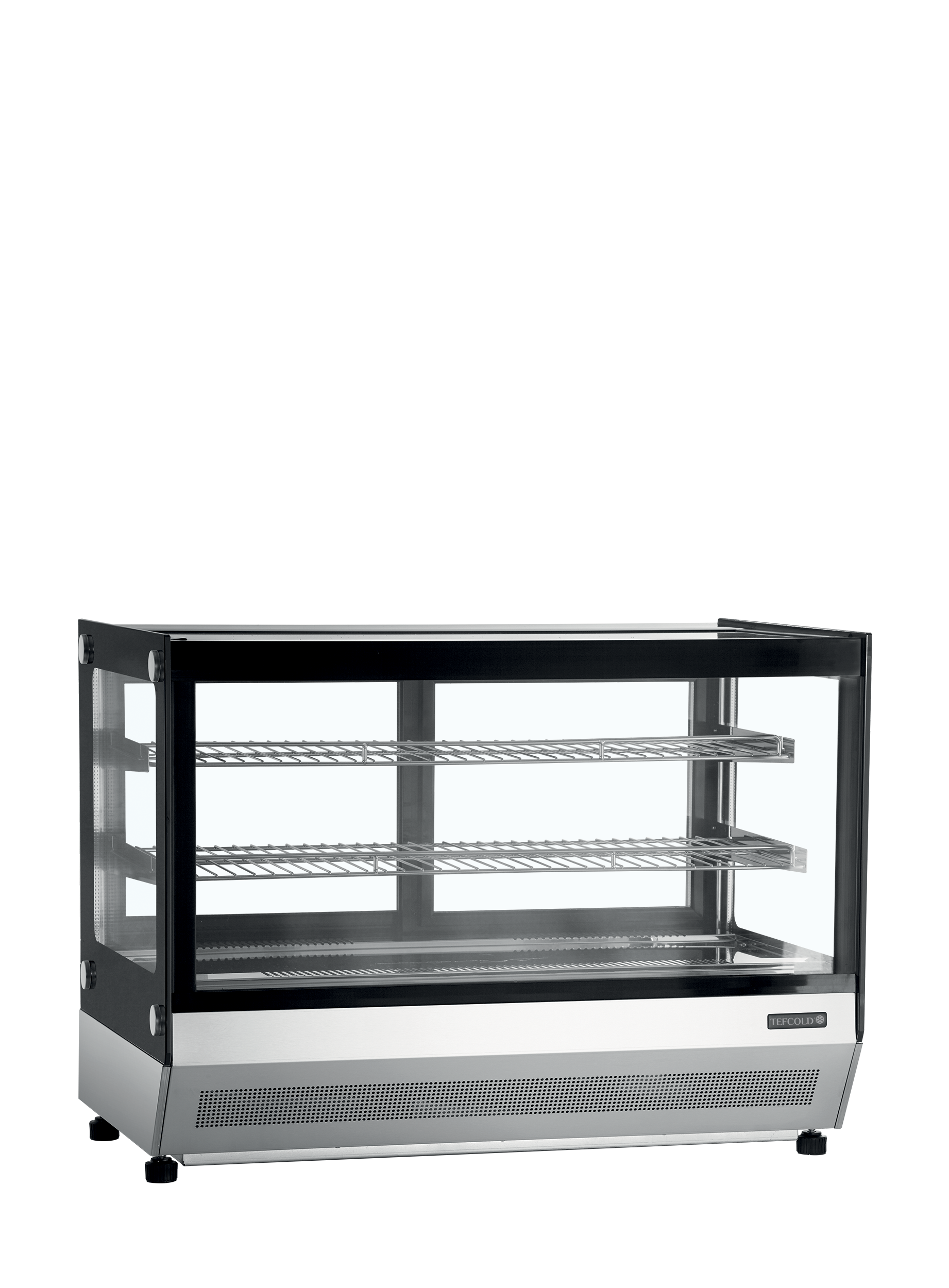 TEFCOLD Koelvitrine - countertop LCT900F/BLACK
