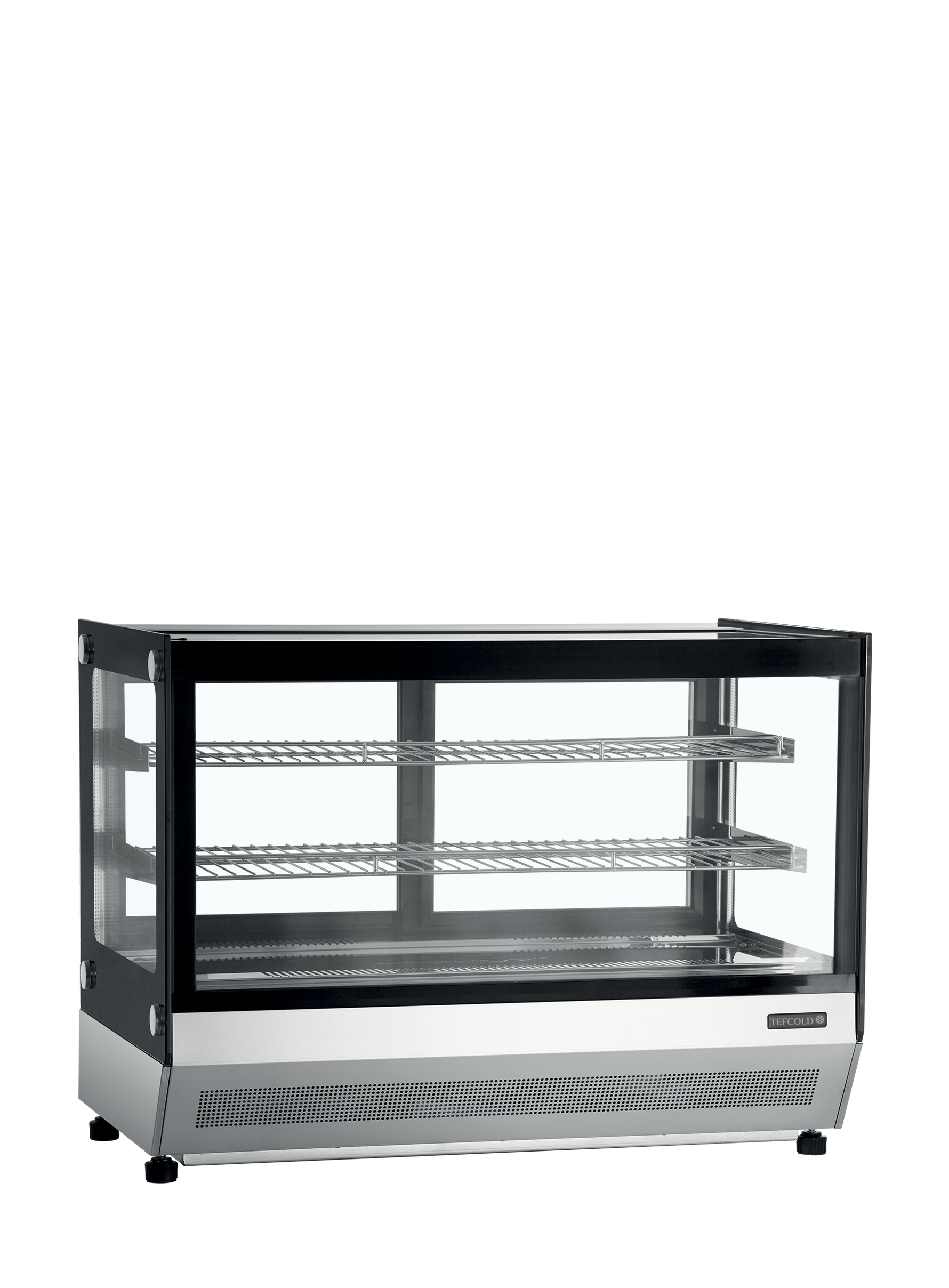TEFCOLD Koelvitrine - countertop LCT900F/BLACK