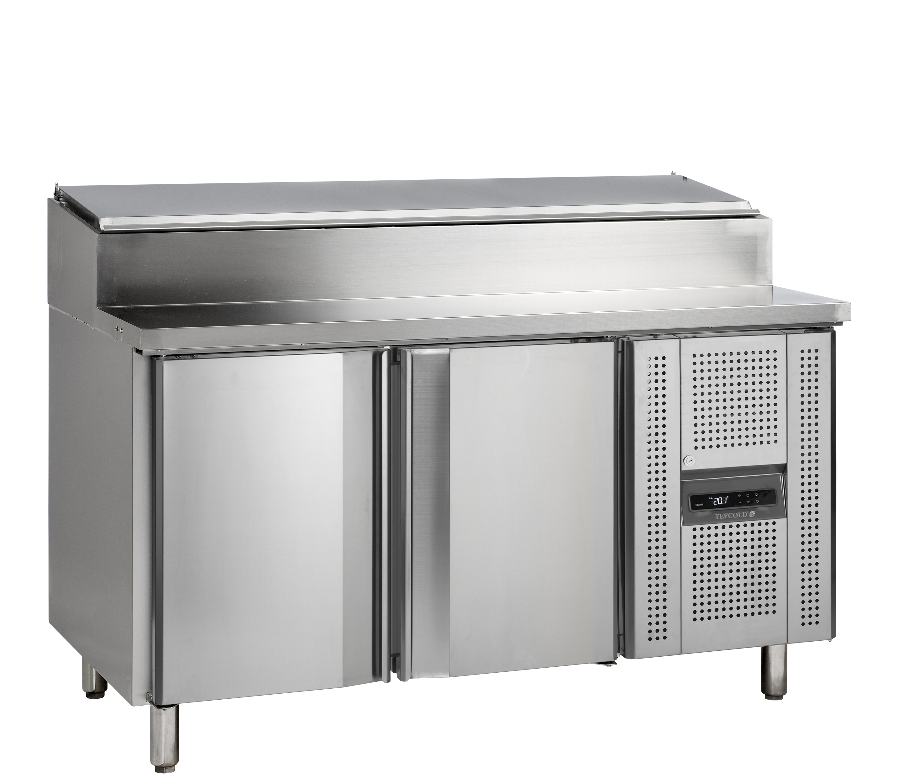 TEFCOLD Saladette-koelwerkbank GN1/1 SS8200