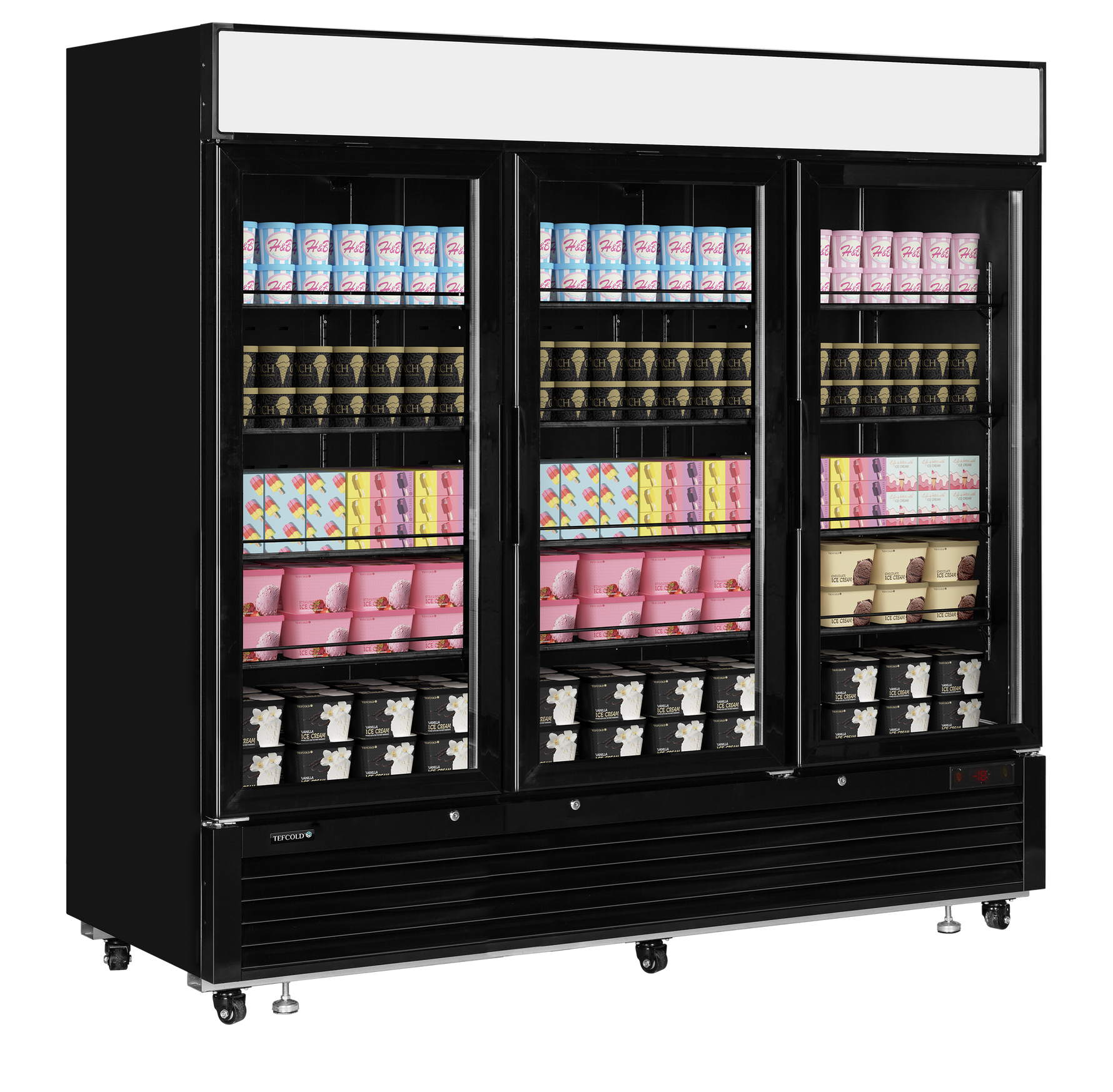 TEFCOLD Displayvrieskast LGF7500B