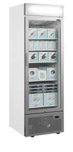 TEFCOLD Displayvrieskast UFSC1450GCP NF Silver
