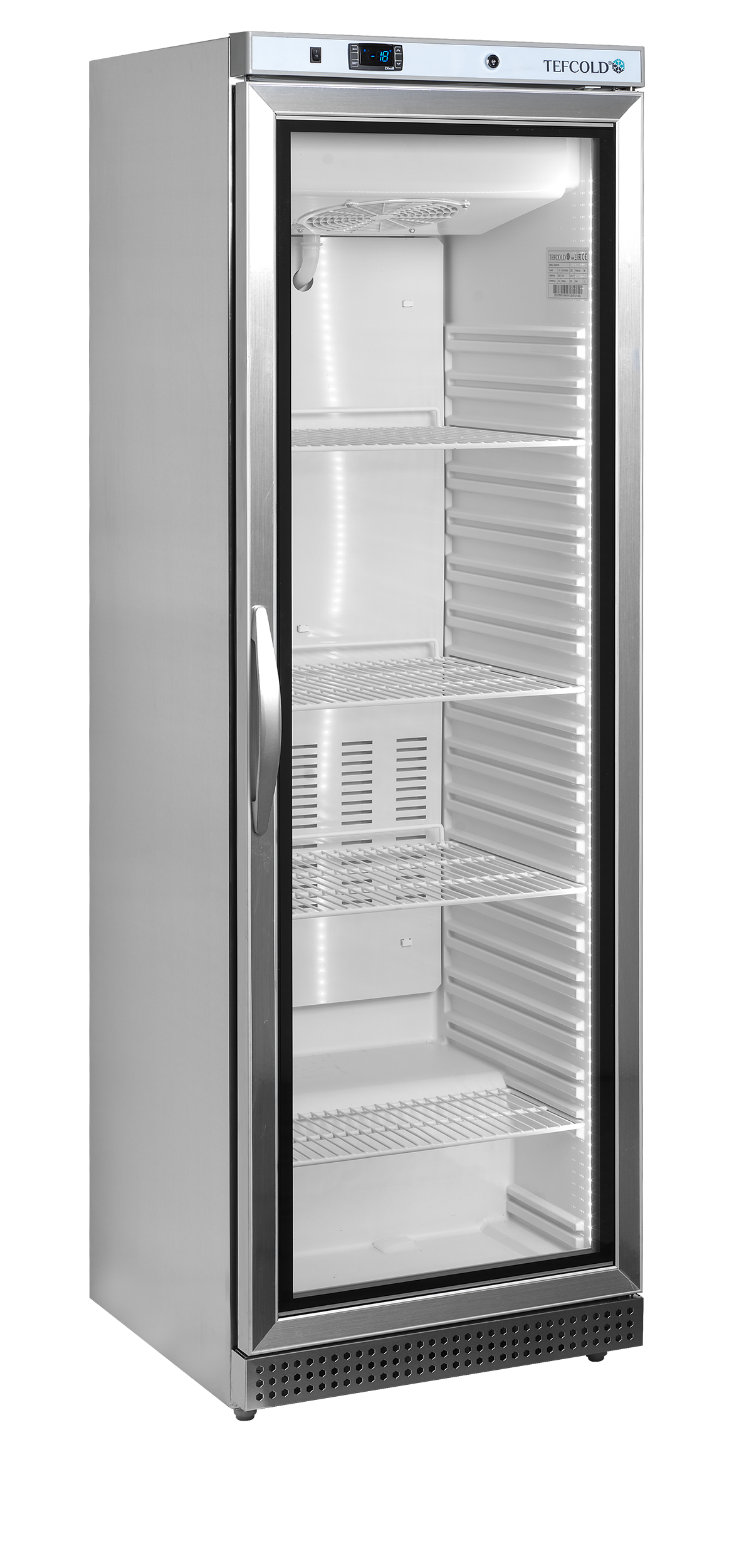 TEFCOLD Displayvrieskast UF400VSG