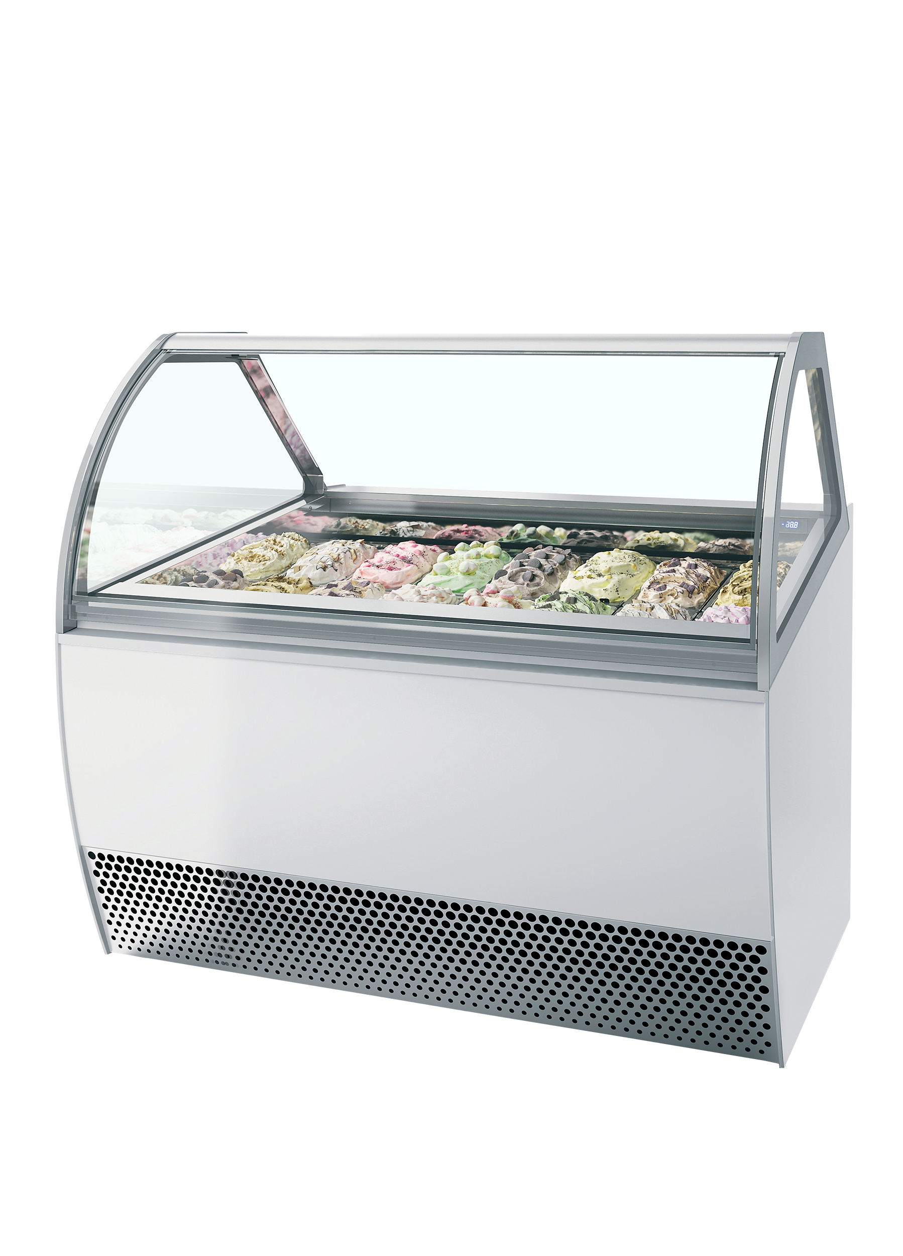 TEFCOLD Geventileerde display voor schepijs MILLENNIUM LX16