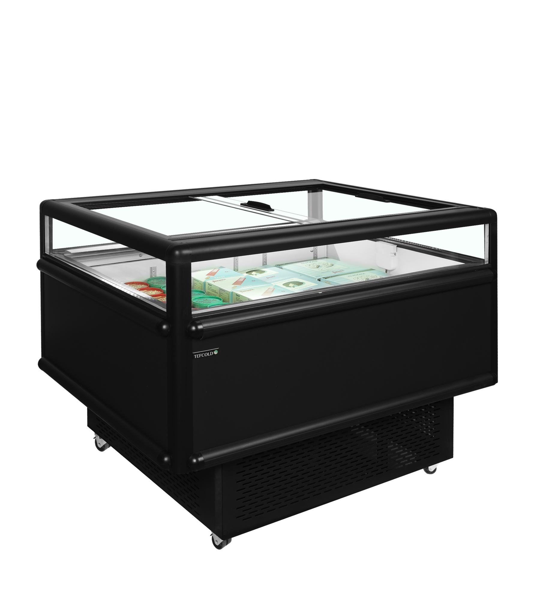 TEFCOLD Zwarte impulskoeler/-vriezer UHD201 /Black