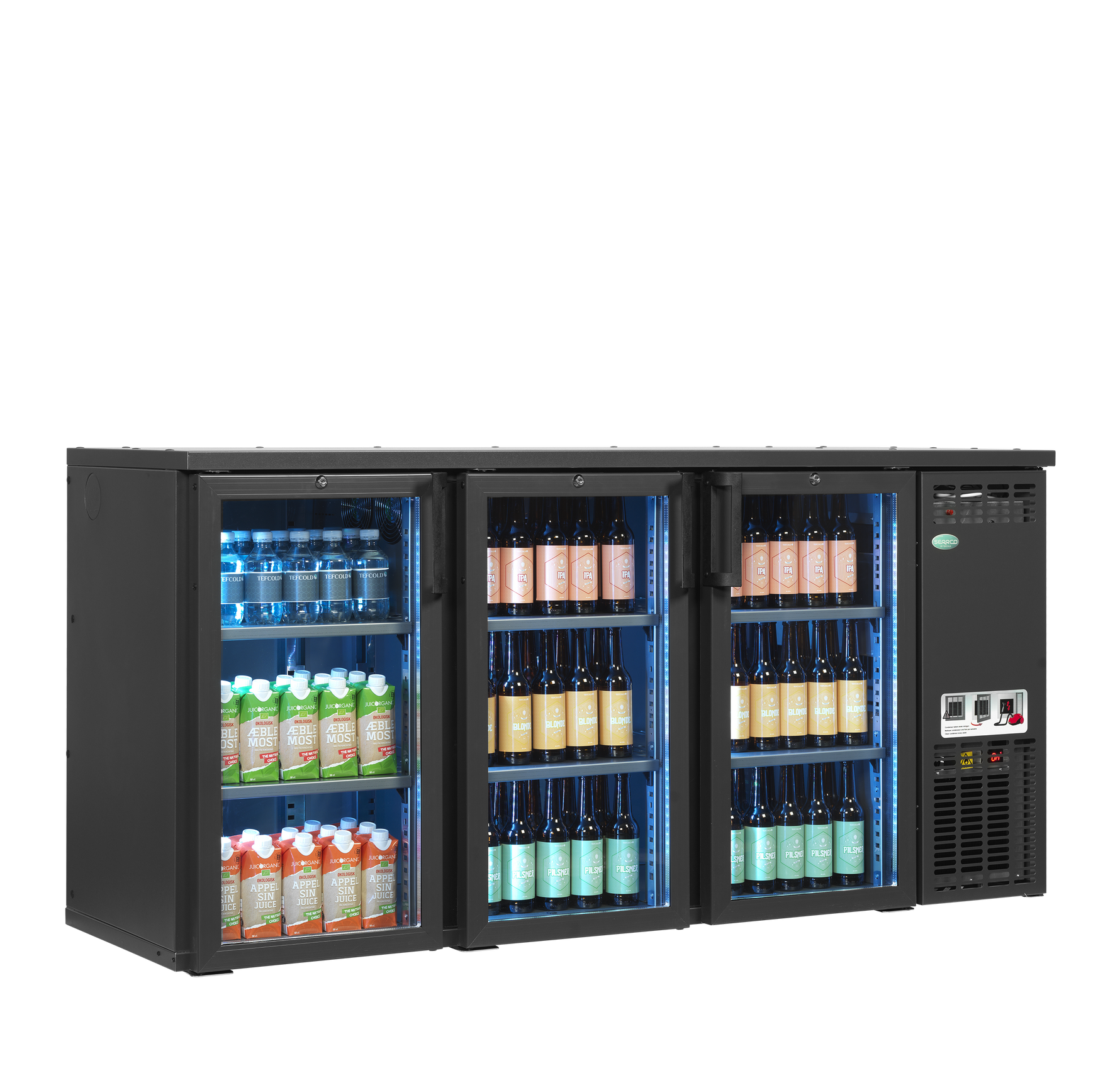 TEFCOLD Hoogwaardige barkoeler SCL-222GMU+