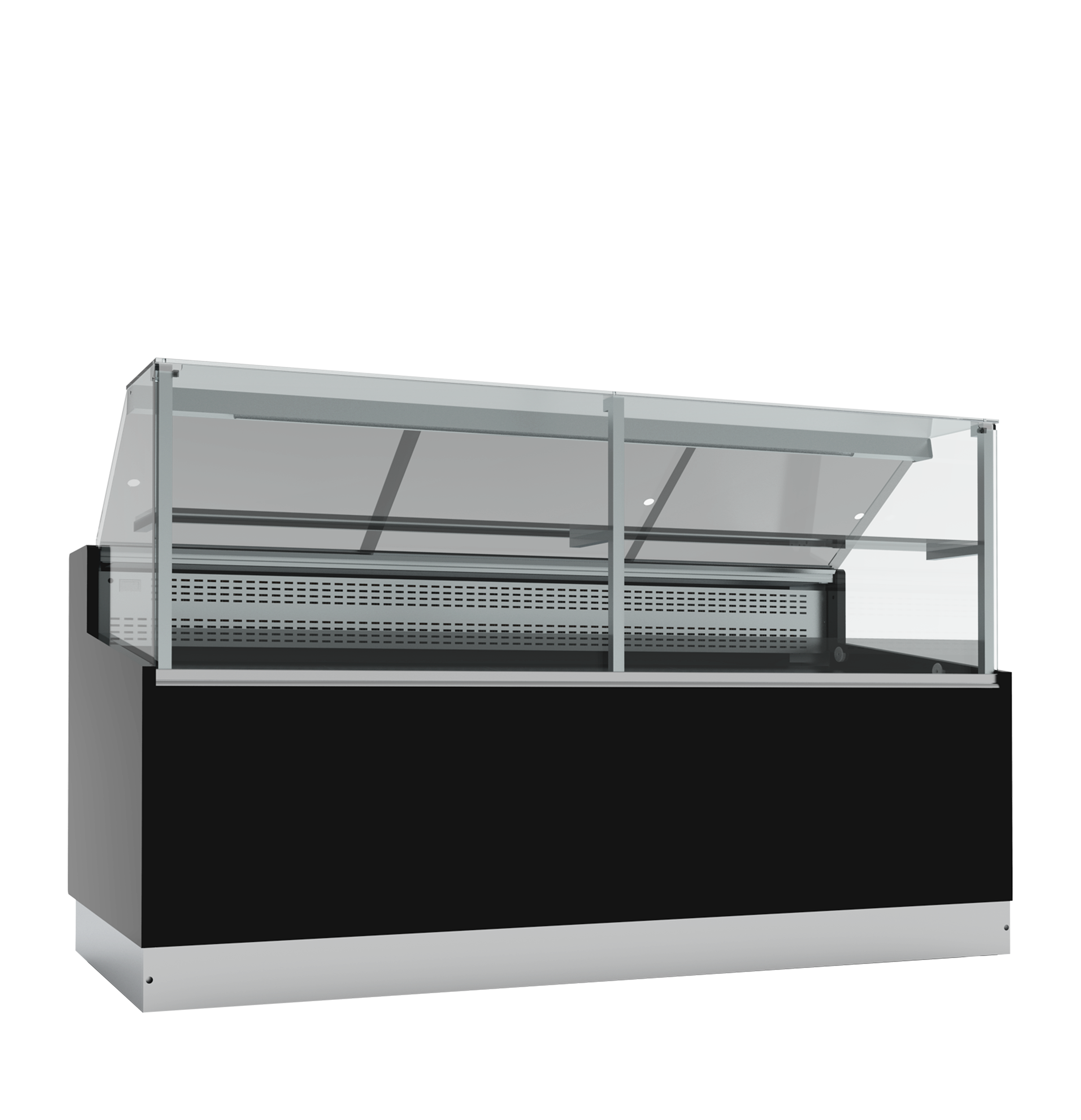 TEFCOLD Statische zwarte koeltoonbank BRABANT 200B (STUA20/BLACK)