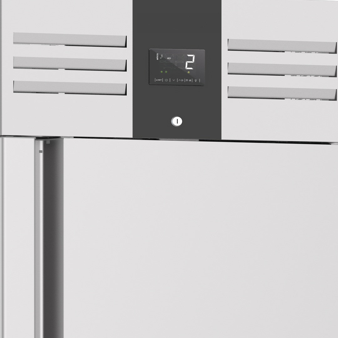 TEFCOLD 1 deurs vrieskast GN2/1 - GETROPICALISEERD ECPG 801 BT