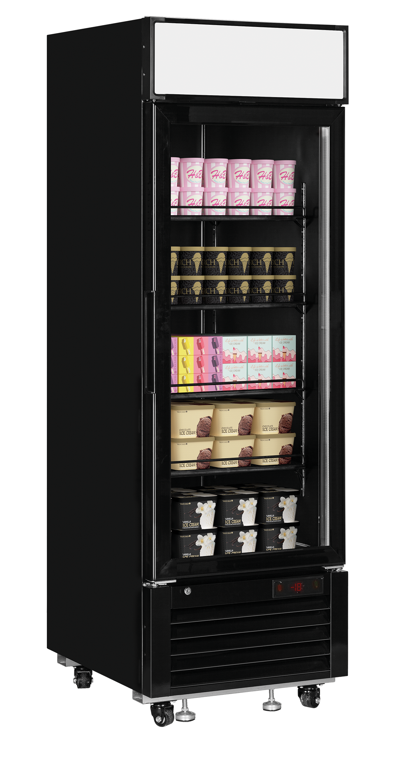 TEFCOLD Displayvrieskast LGF2500B