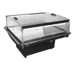 TEFCOLD Zwarte impulskoeler PDC126 VS SL LED