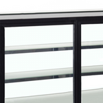 TEFCOLD Koelvitrine LPD1500F/BLACK