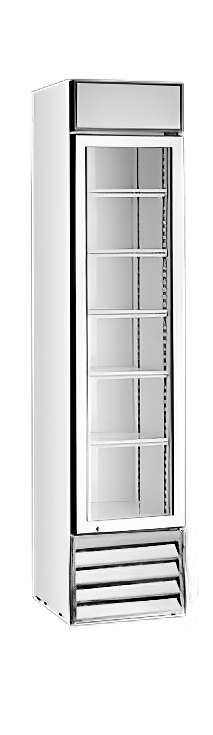 TEFCOLD Drankenkoeling smal - Glasdeur ARV165