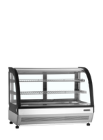 TEFCOLD Koelvitrine - countertop LCT900C/BLACK