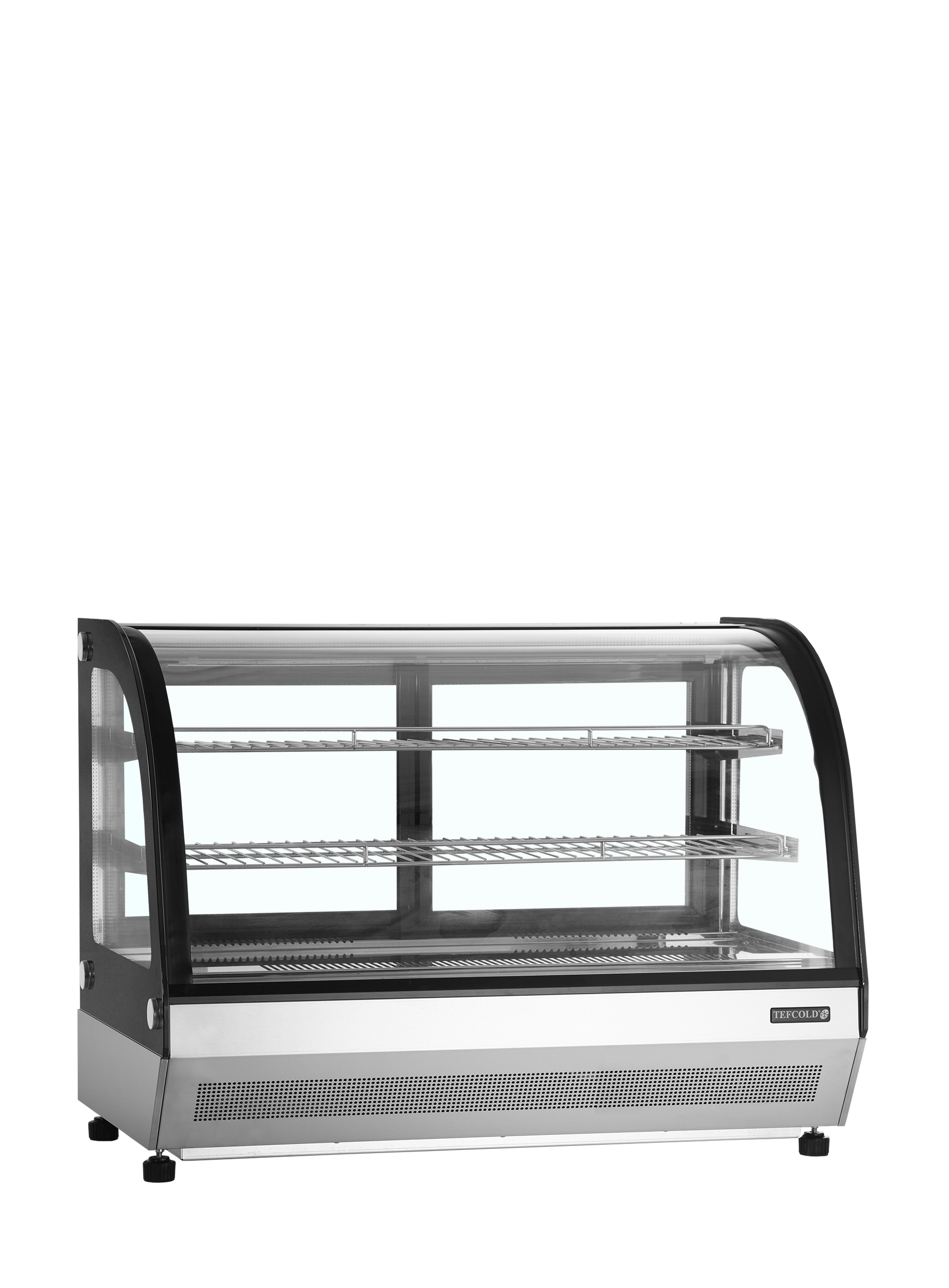 TEFCOLD Koelvitrine - countertop LCT900C/BLACK