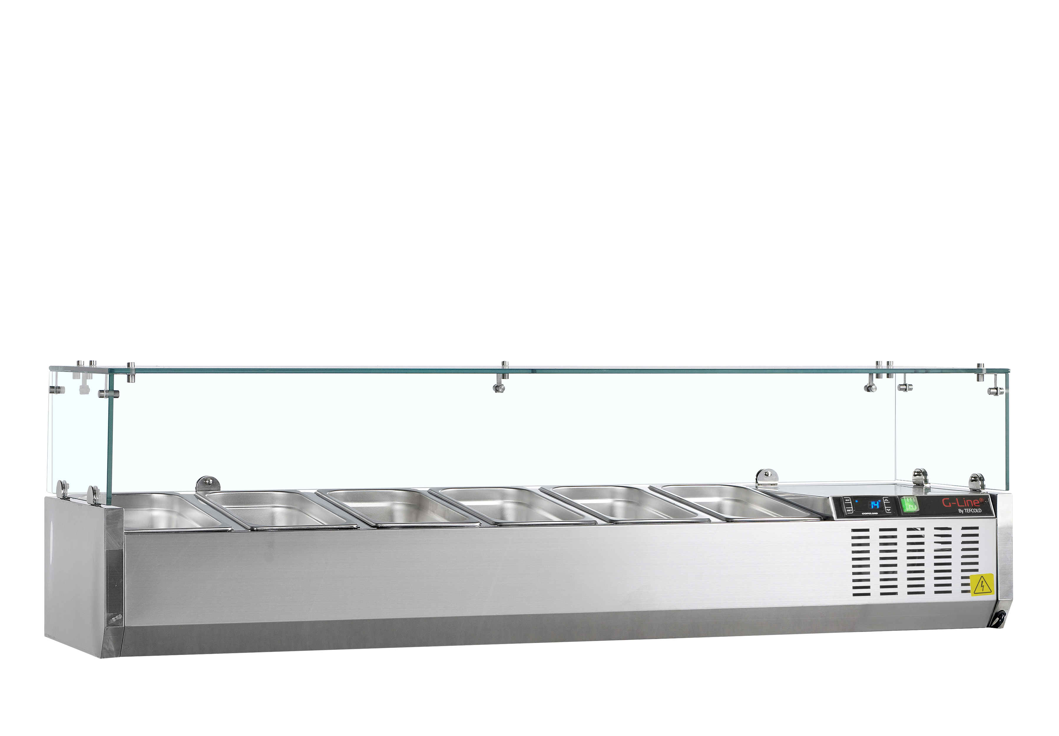 TEFCOLD Koelvitrine GN1/3 GVC38-150