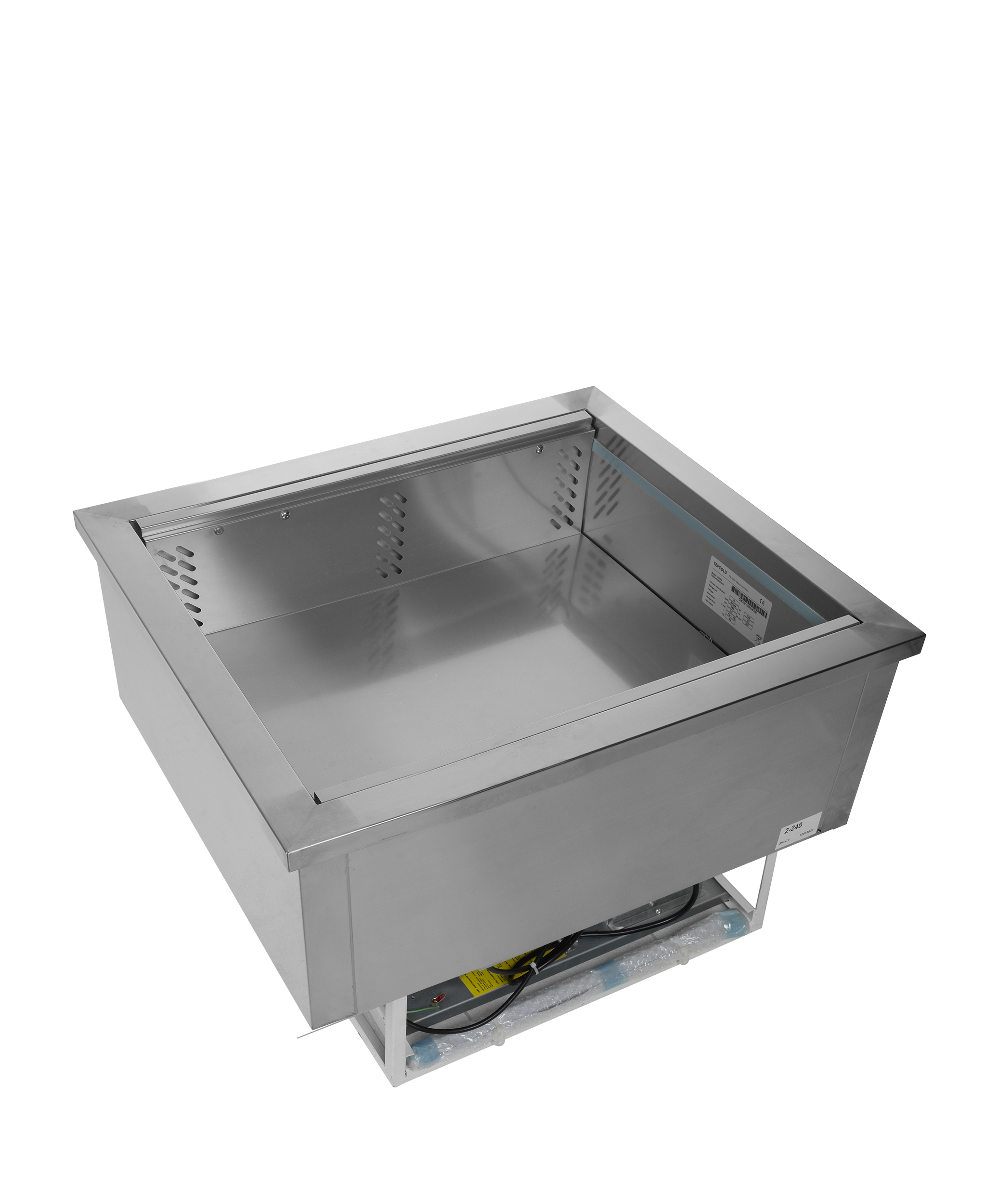 TEFCOLD Drop-in koeling GN1/1 CW2/V