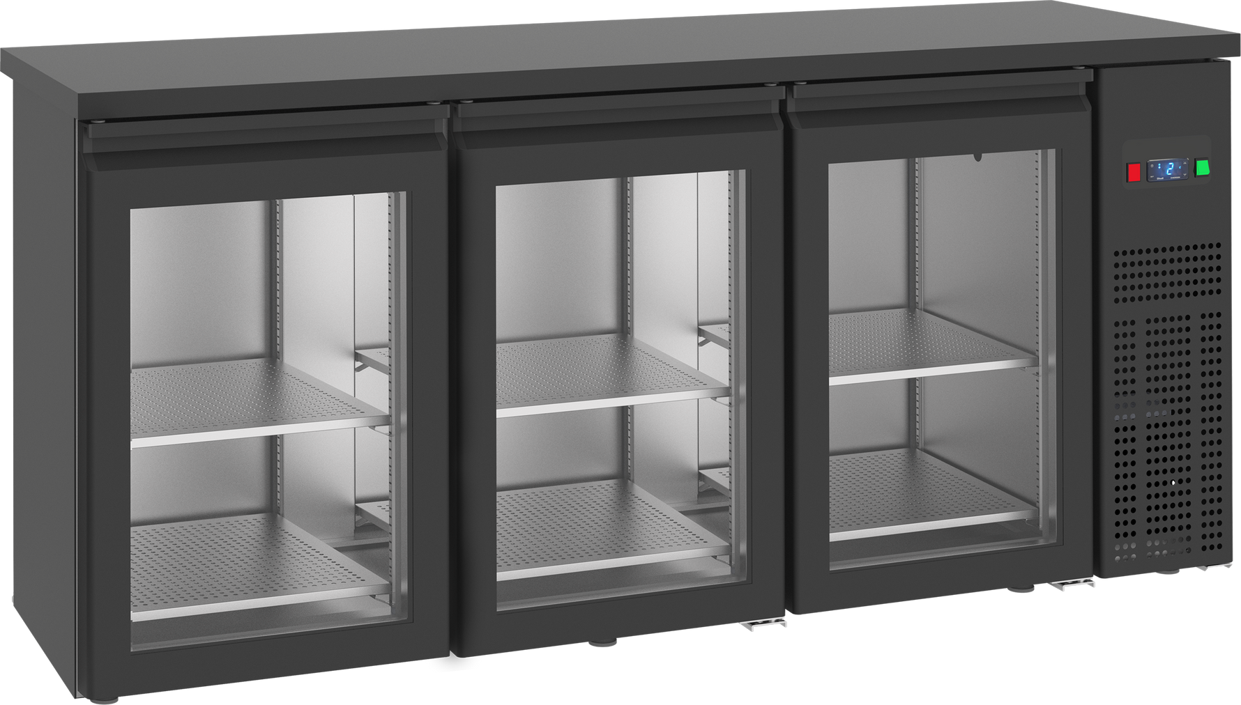TEFCOLD Doorgeefbarkast - 3 deurs FGB194 DDG