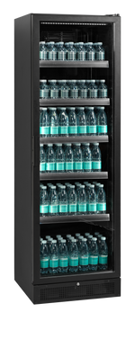 TEFCOLD Zwarte displaykoeler SCU1425H