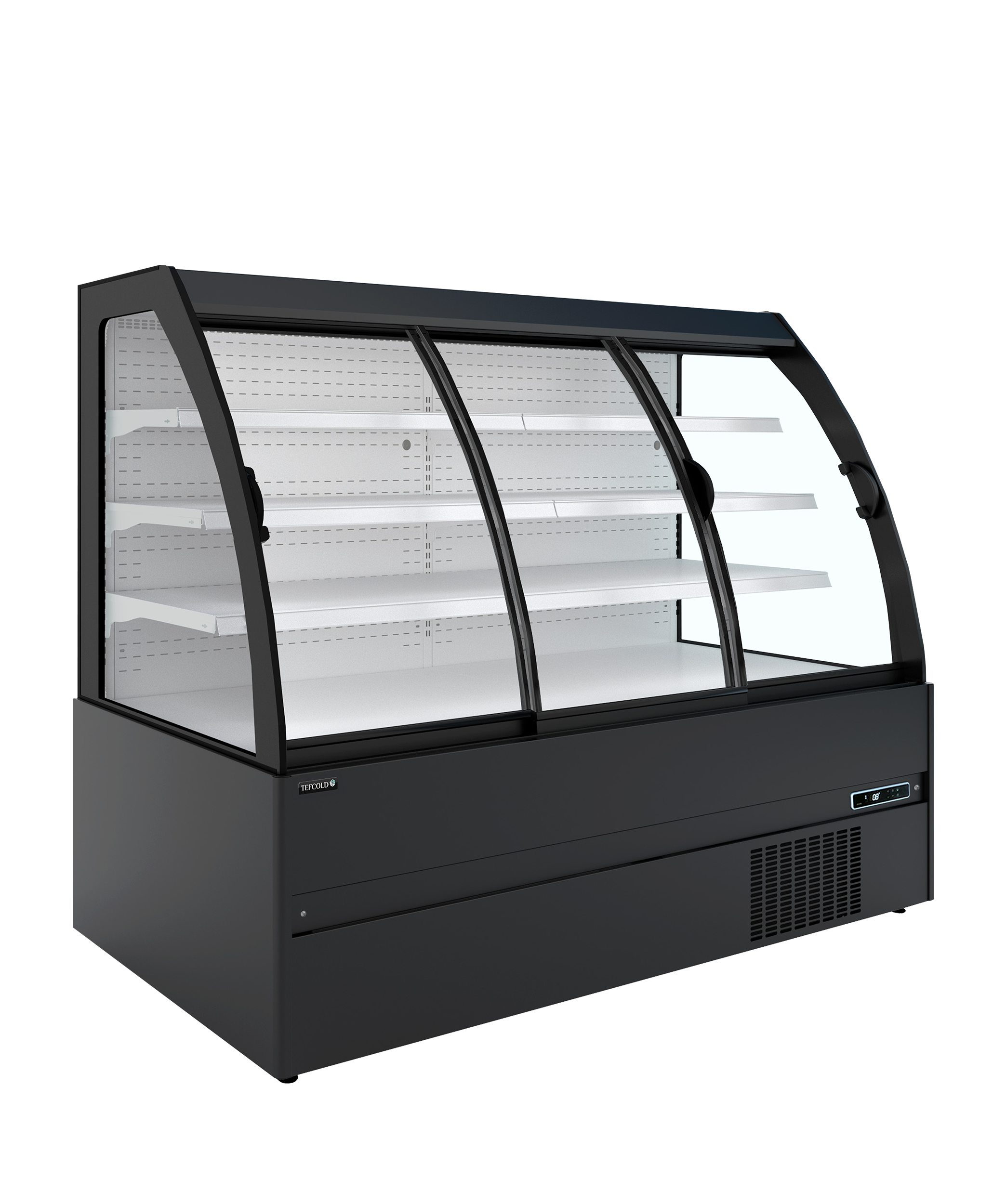 TEFCOLD Lage wandkoeler met schuifdeuren MC+WB200S Low