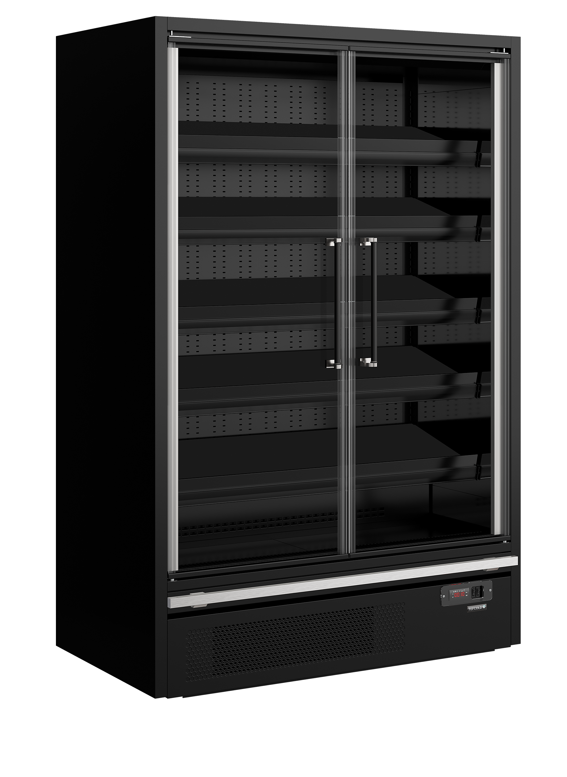 TEFCOLD Multideckkoeler, supermarkt Galaxy+ GP14FGD Black