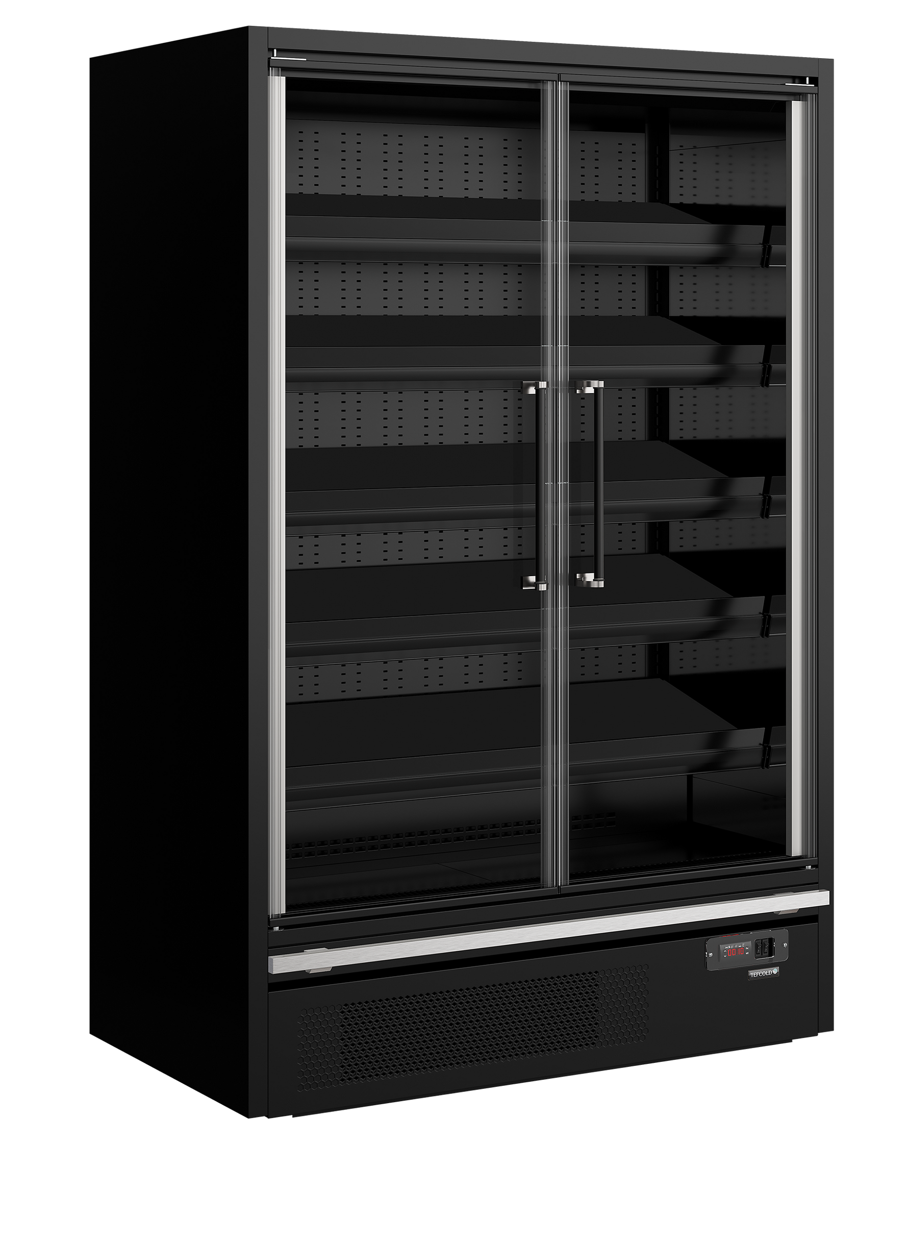 TEFCOLD Multideckkoeler, supermarkt Galaxy+ GP14FGD Black