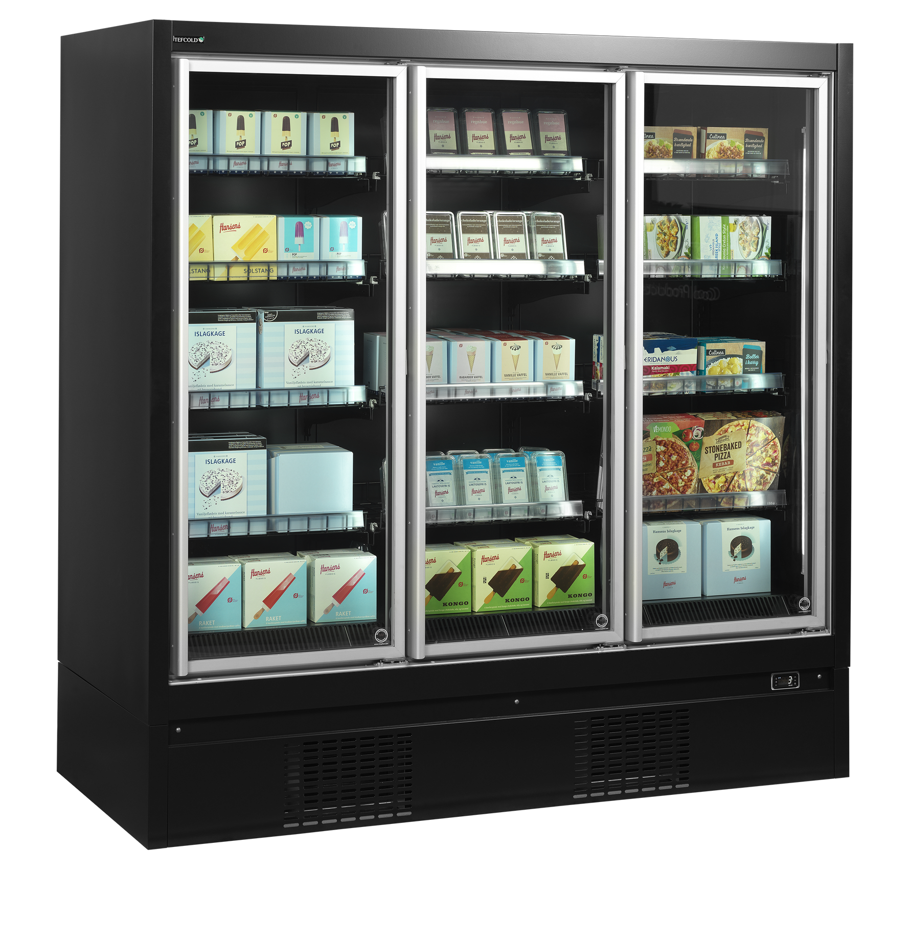 TEFCOLD Multideckvriezer, supermarkt EXTRA1875FD
