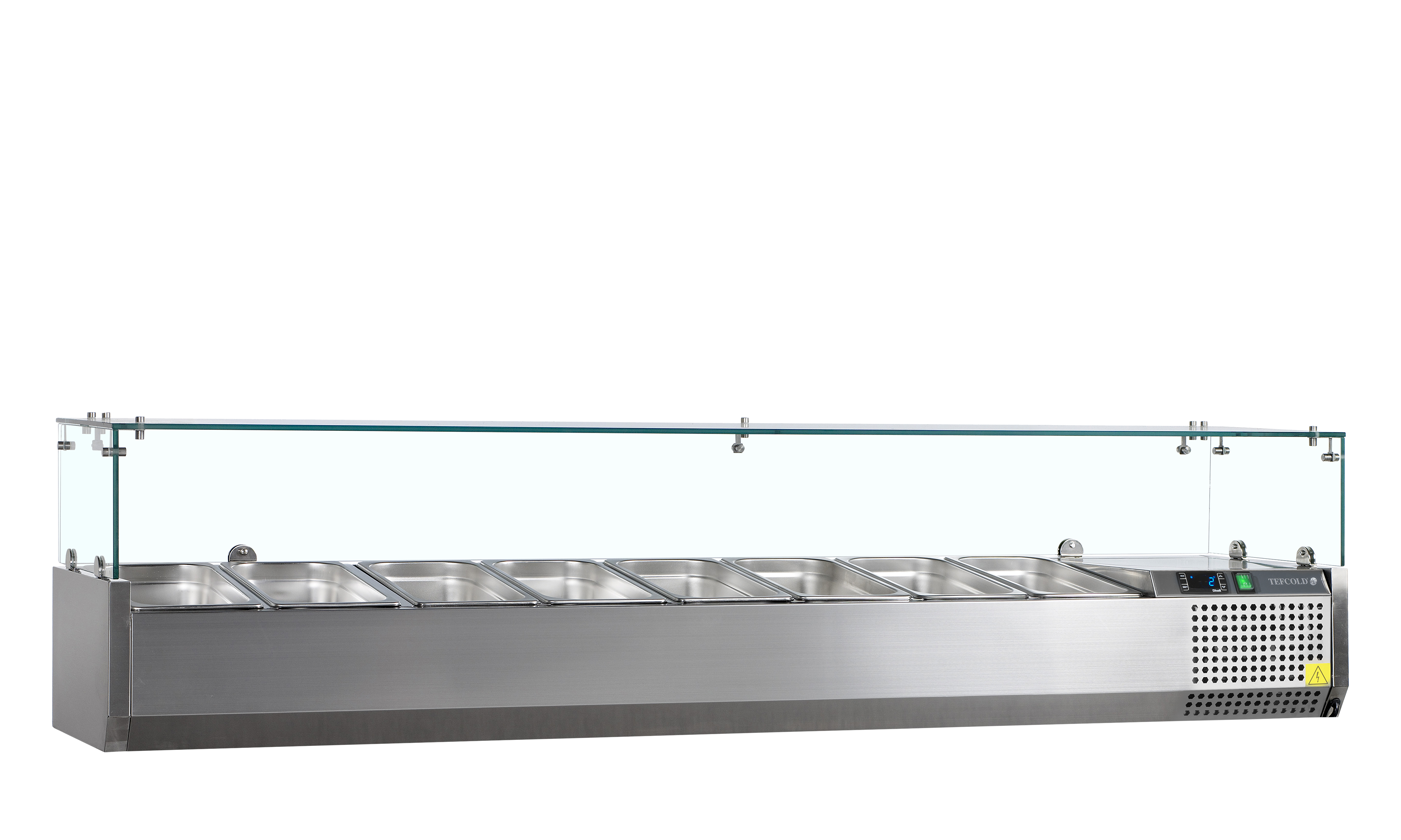 TEFCOLD Opzetkoeling GN1/3 - Glas VK38-180