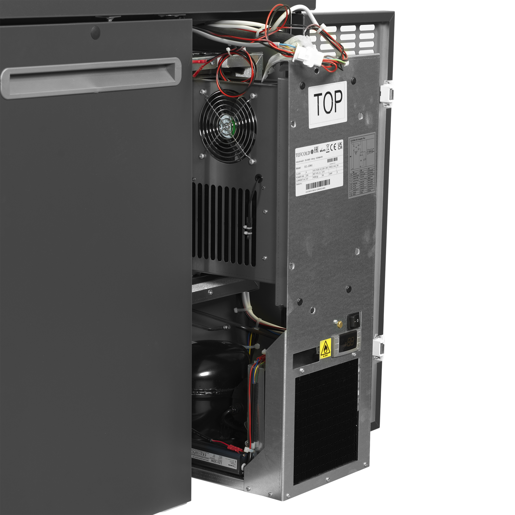 TEFCOLD Hoogwaardige barkoeler SCL-2222MU+