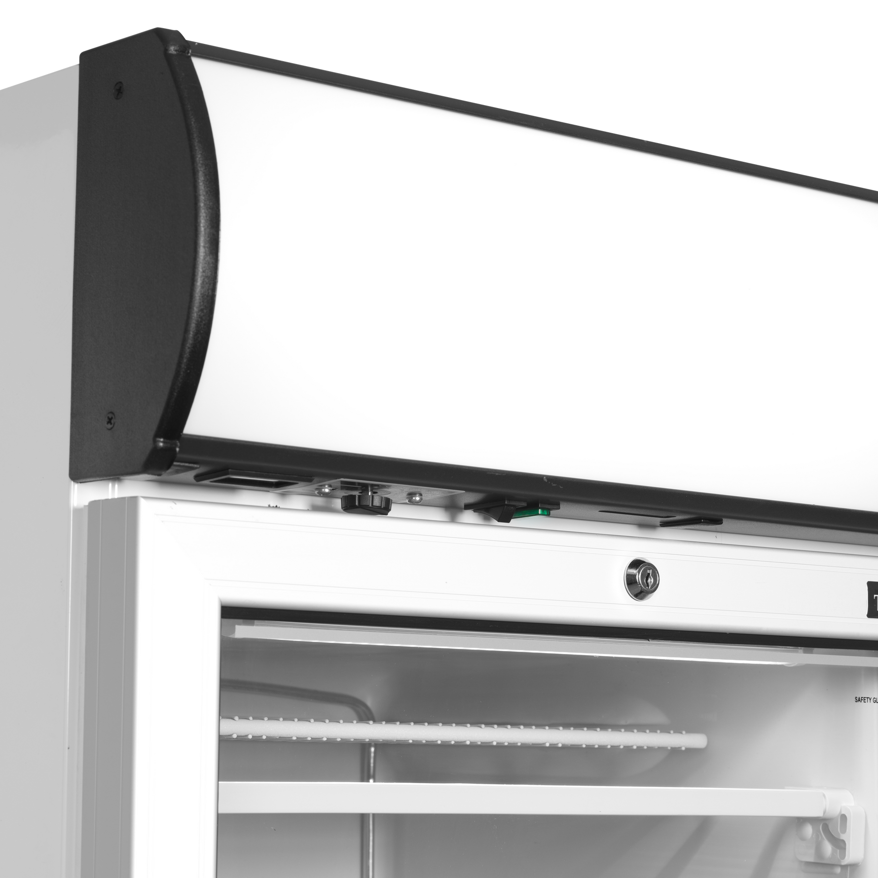 TEFCOLD Vrieskast glasdeur UFFS371GCP