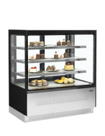 TEFCOLD Koelvitrine LPD1203F/BLACK