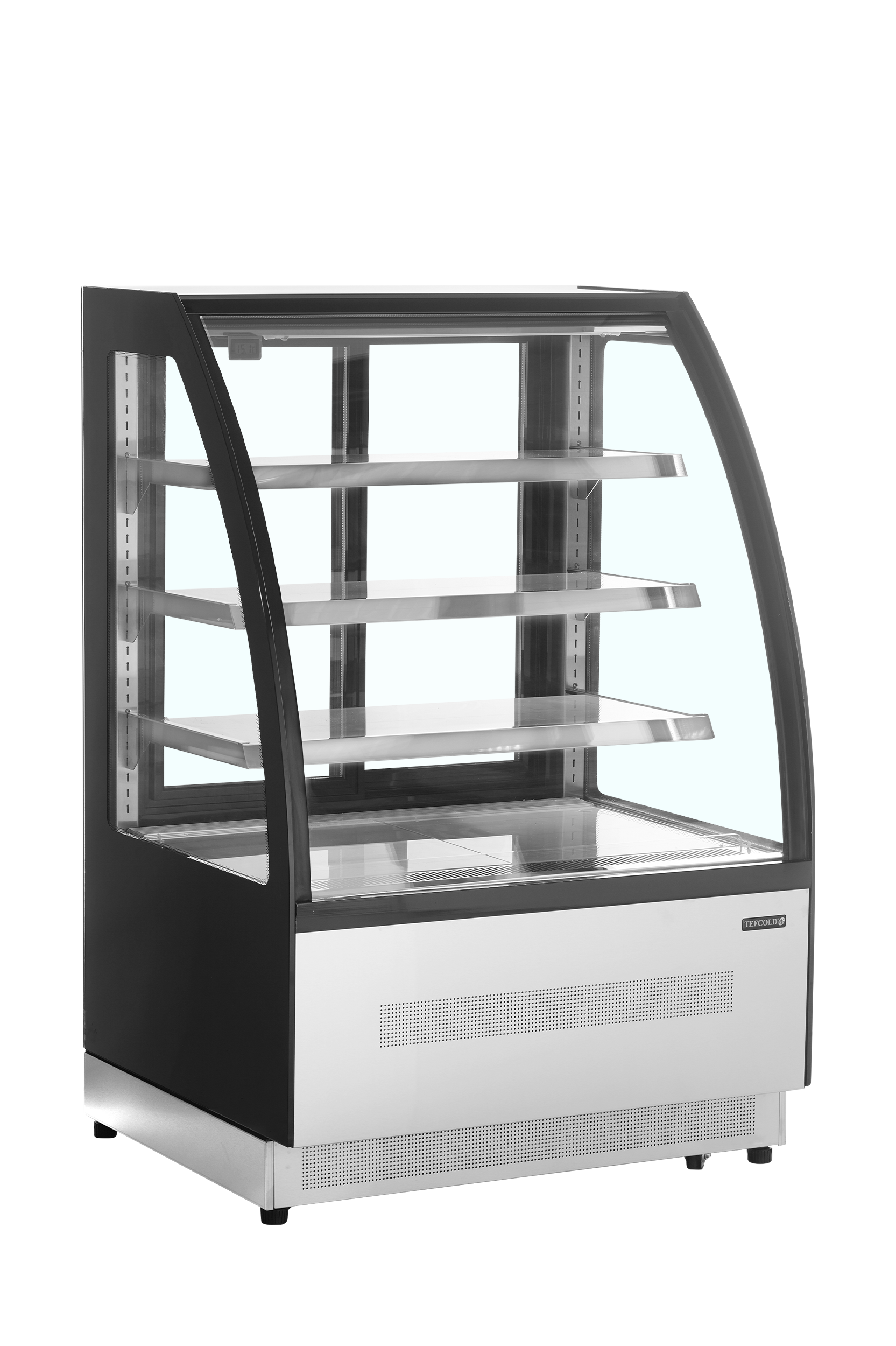 TEFCOLD Koelvitrine LPD900C/BLACK
