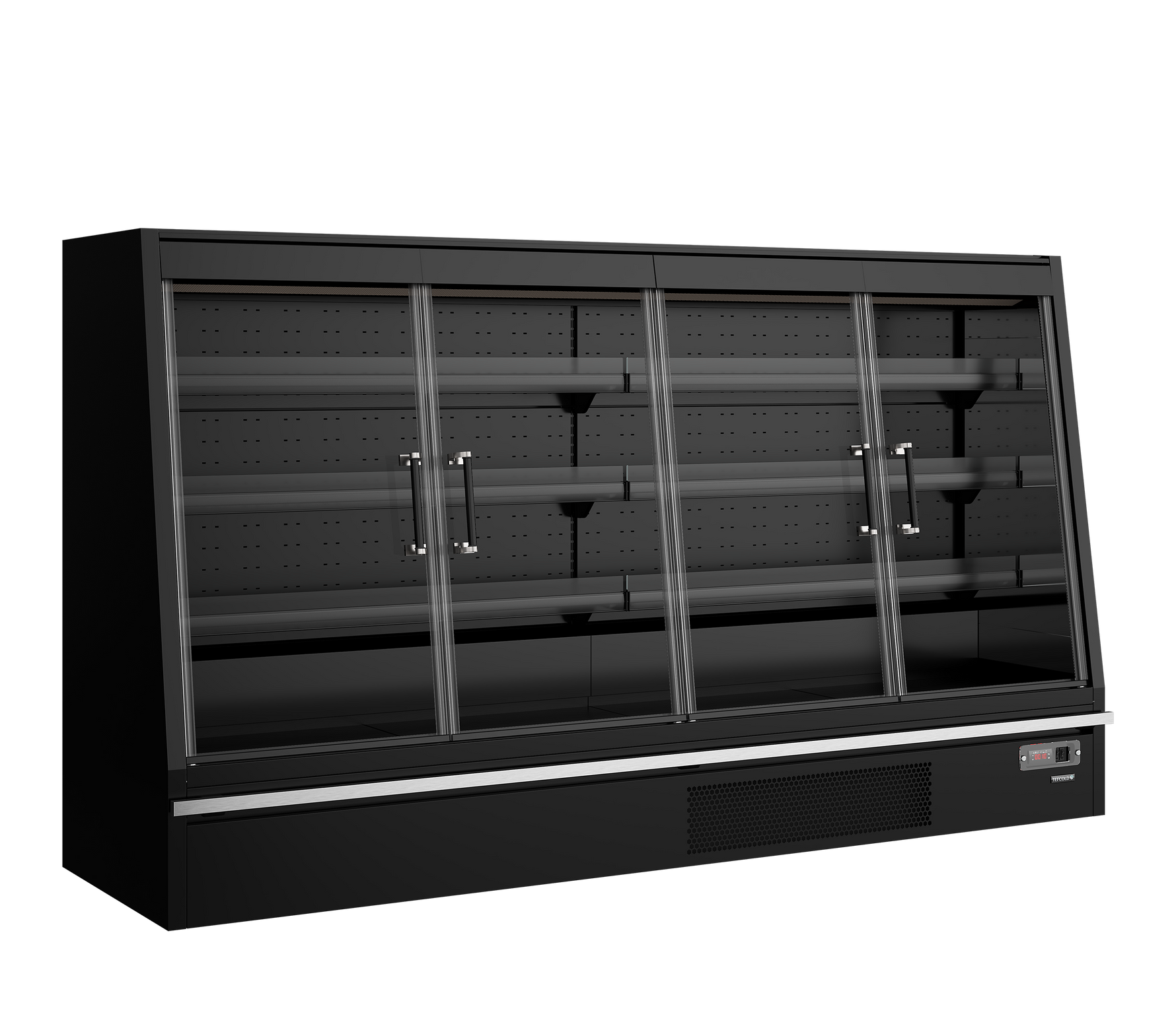 TEFCOLD Multideckkoeler, supermarkt Galaxy+ GPL26FGD Black