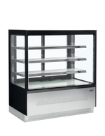 TEFCOLD Koelvitrine LPD1203F/BLACK