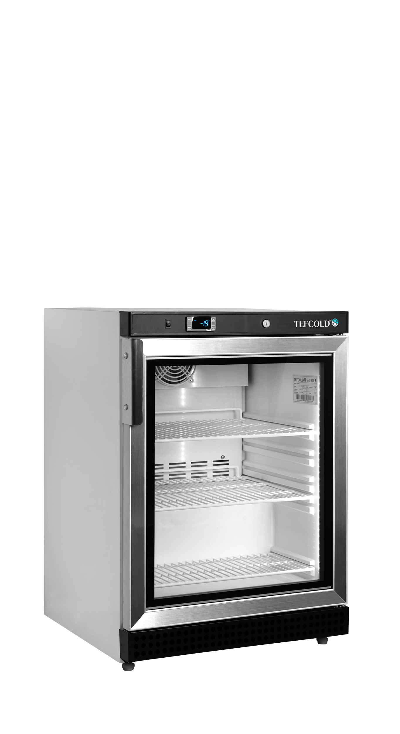 TEFCOLD Displayvrieskast UF200VG