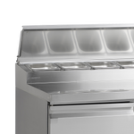 TEFCOLD Saladette-koelwerkbank GN1/1 SS1435