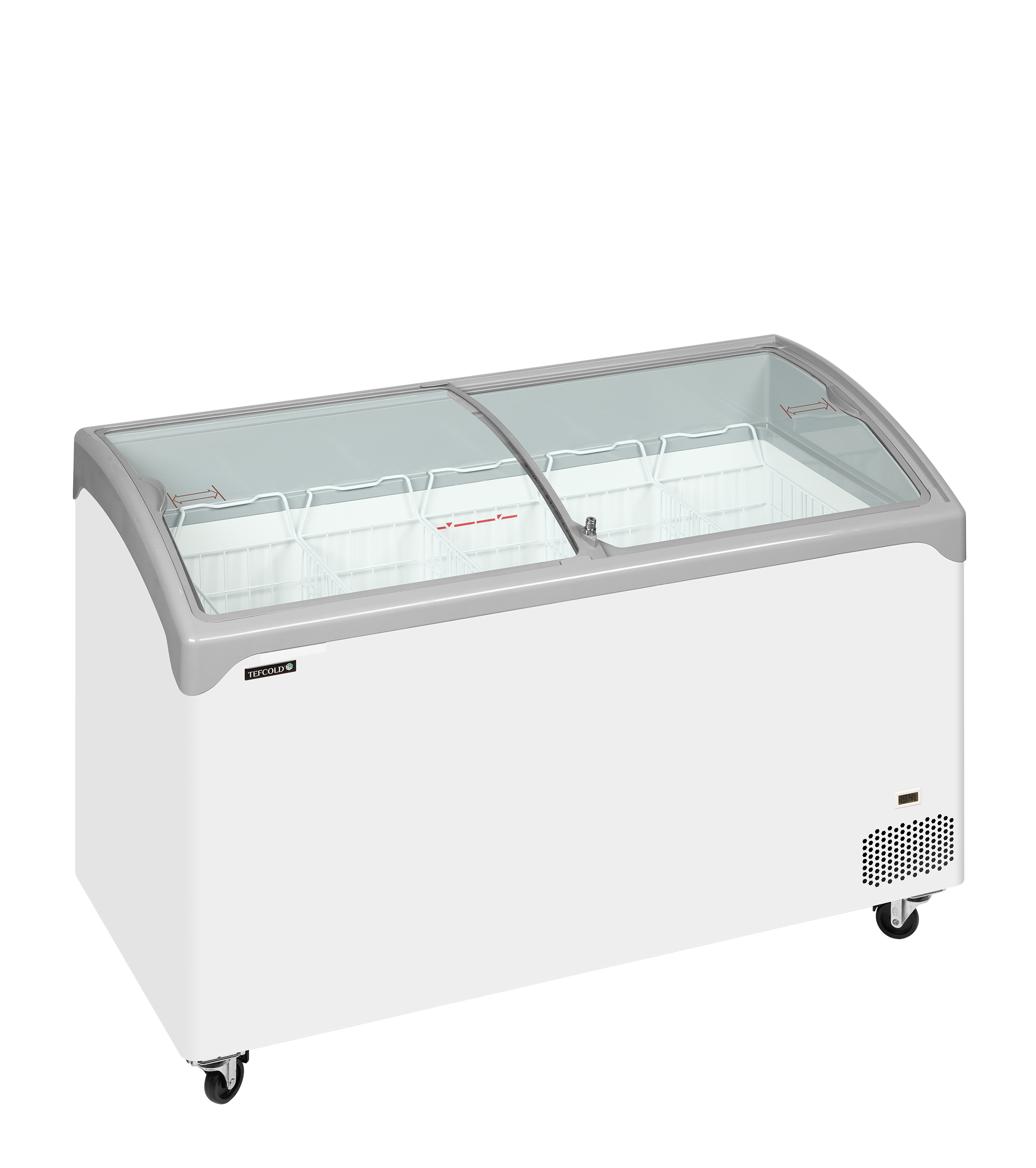 TEFCOLD Vrieskast consumptie-ijs NIC402SCEB