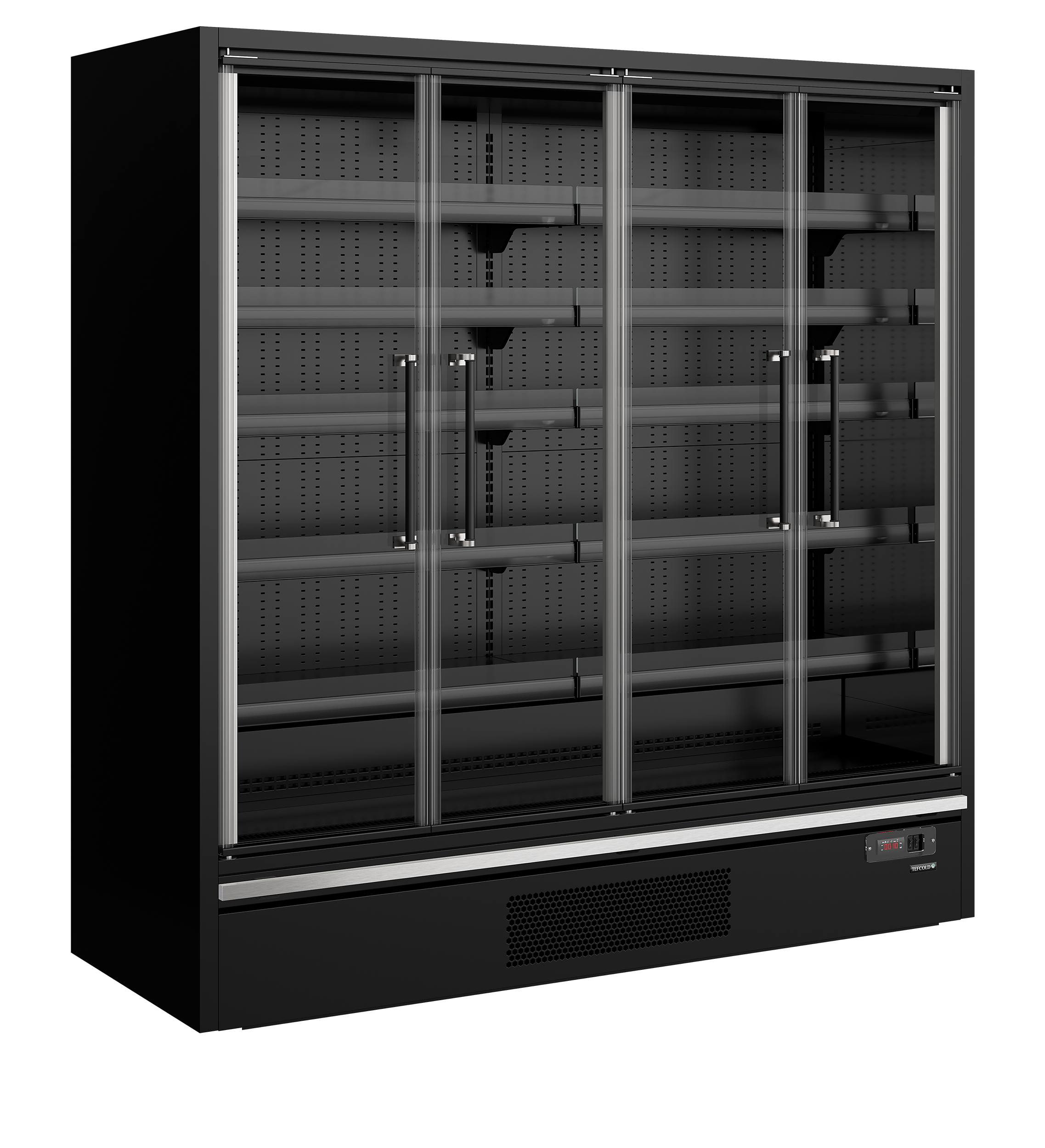 TEFCOLD Multideckkoeler, supermarkt Galaxy+ GP20FGD Maxi Black