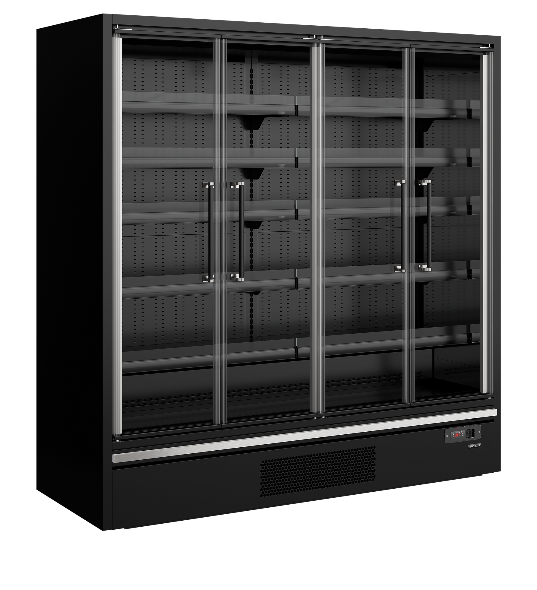 TEFCOLD Multideckkoeler, supermarkt Galaxy+ GP20FGD Black