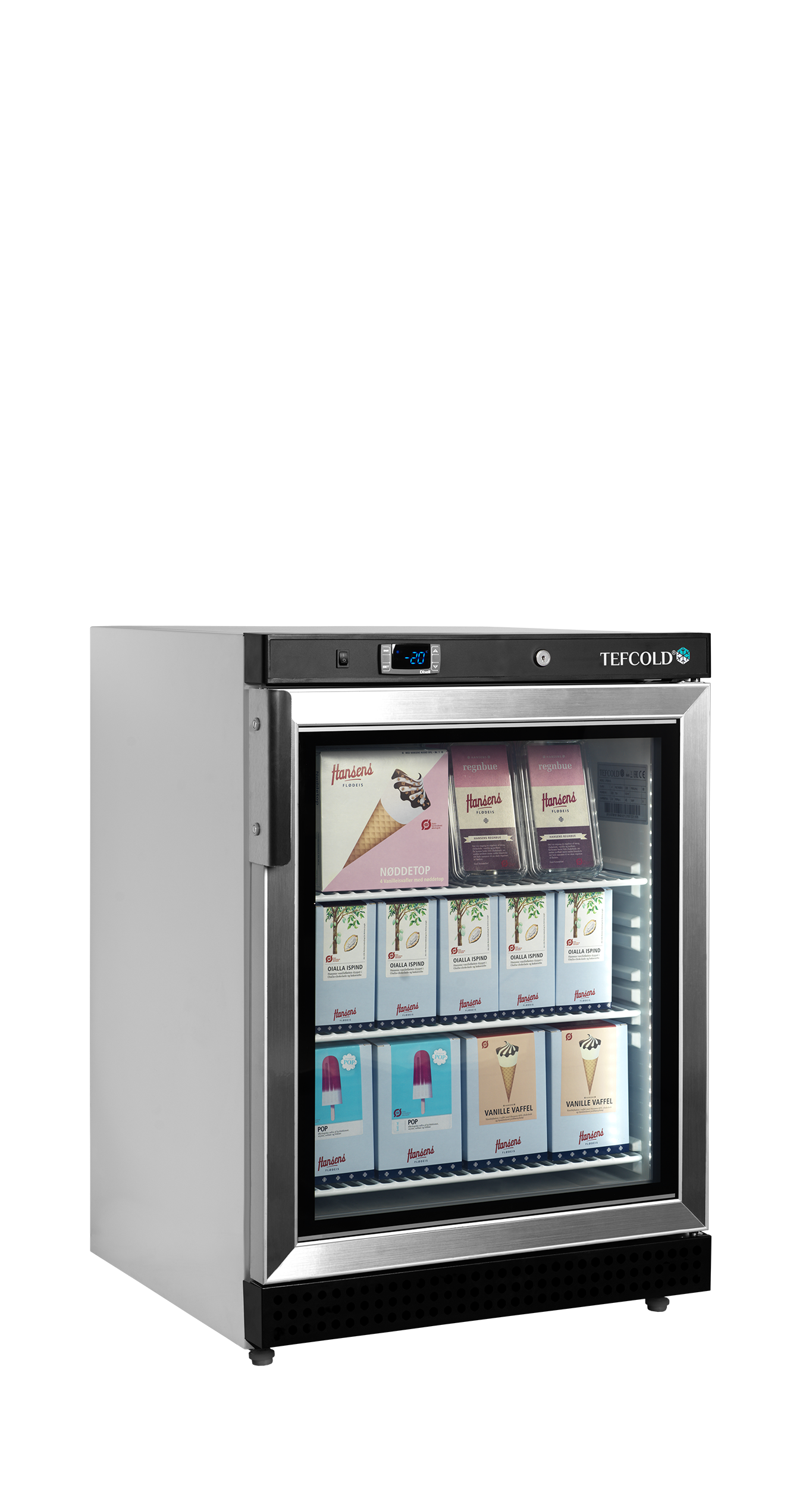 TEFCOLD Displayvrieskast UF200VG
