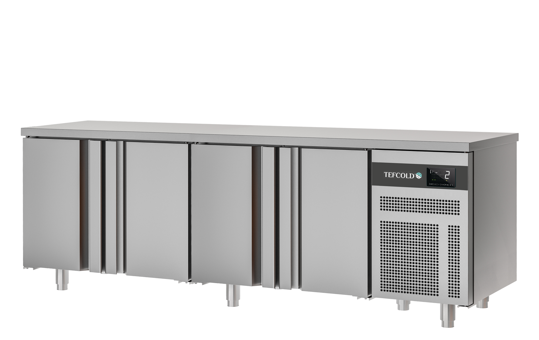 TEFCOLD Vrieswerkbank 4deurs GN1/1 EURO GN4 BT