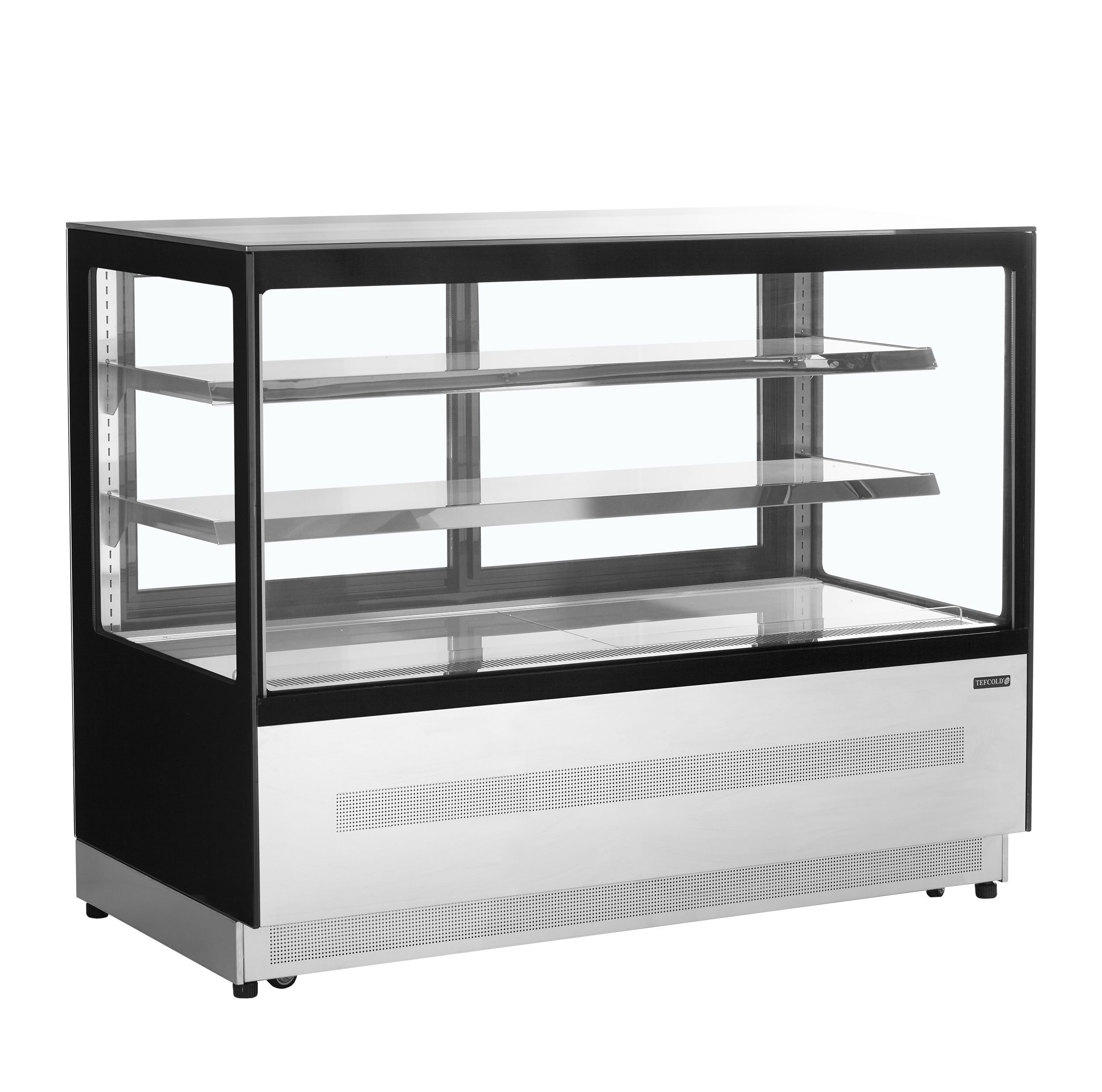 TEFCOLD Koelvitrine LPD1500F/BLACK