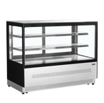 TEFCOLD Koelvitrine LPD1500F/BLACK