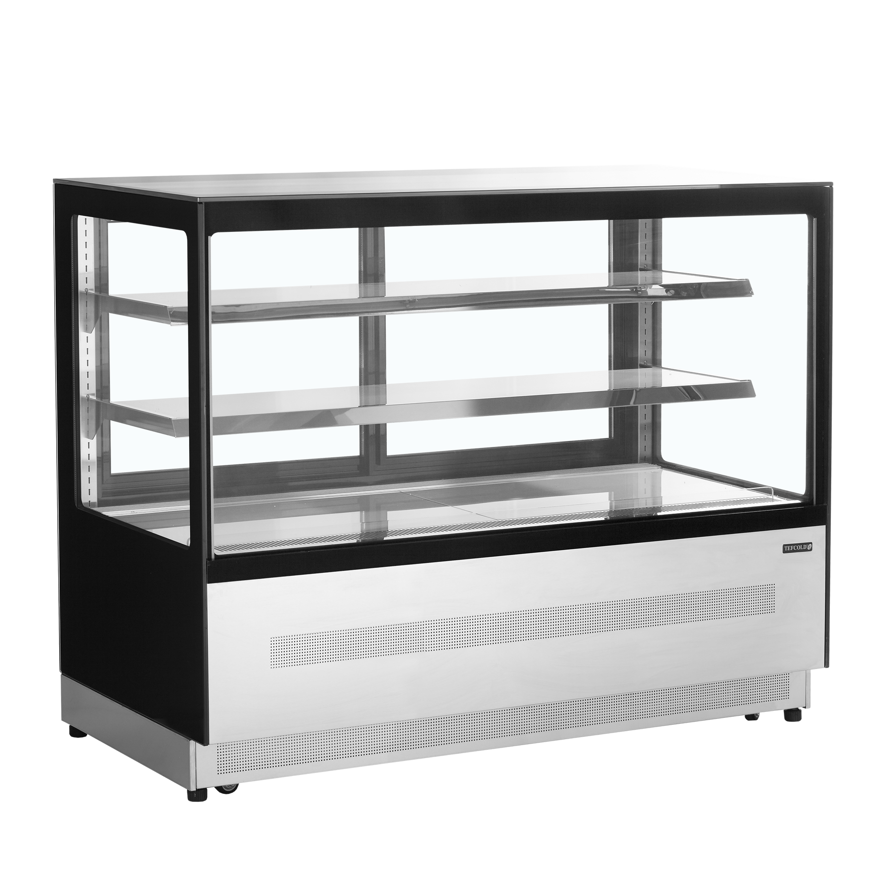 TEFCOLD Koelvitrine LPD1500F/BLACK