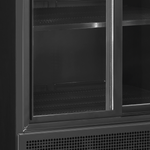 TEFCOLD Zwarte displaykoeler FSC891S Black