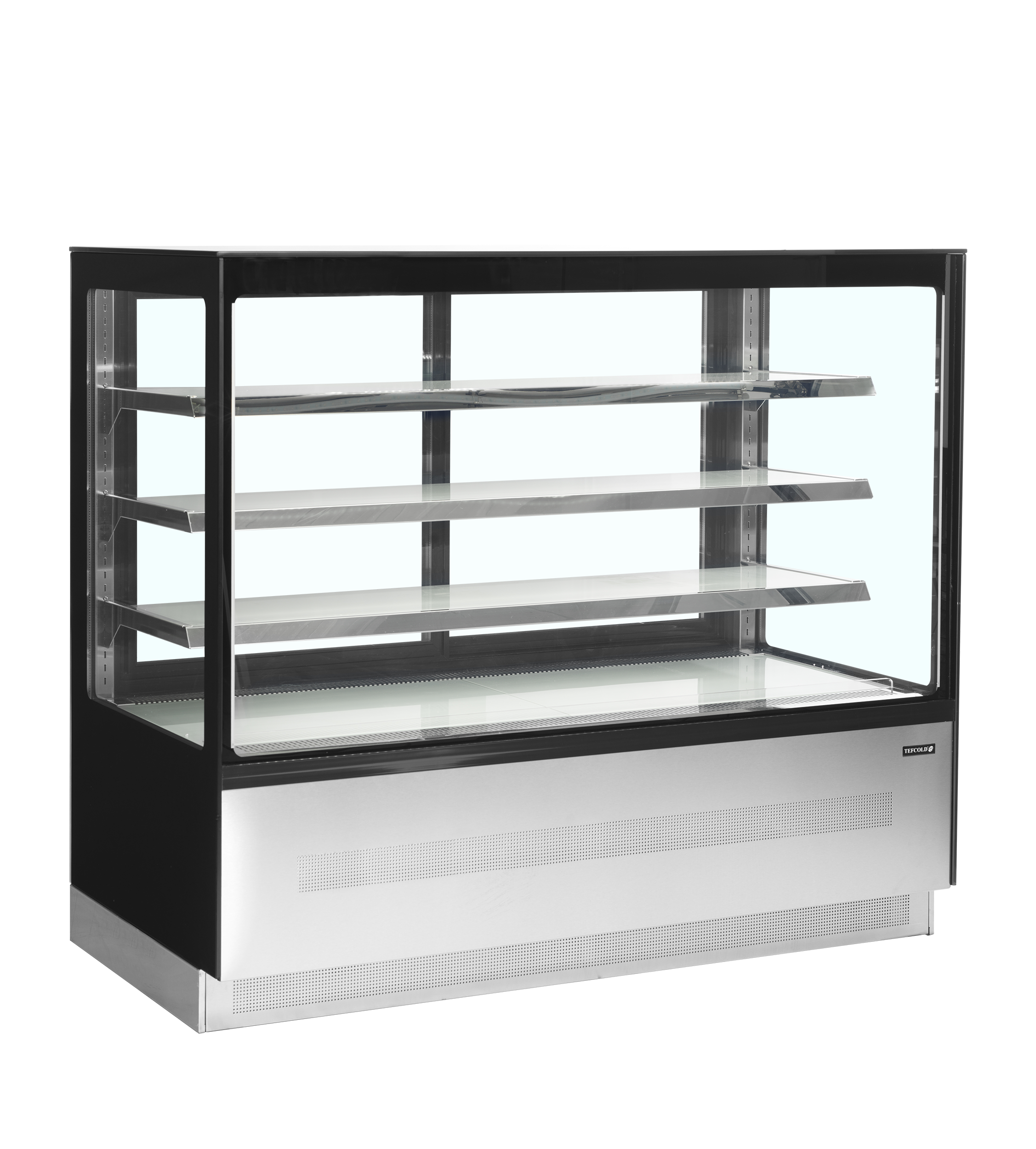 TEFCOLD Koelvitrine LPD1503F/BLACK