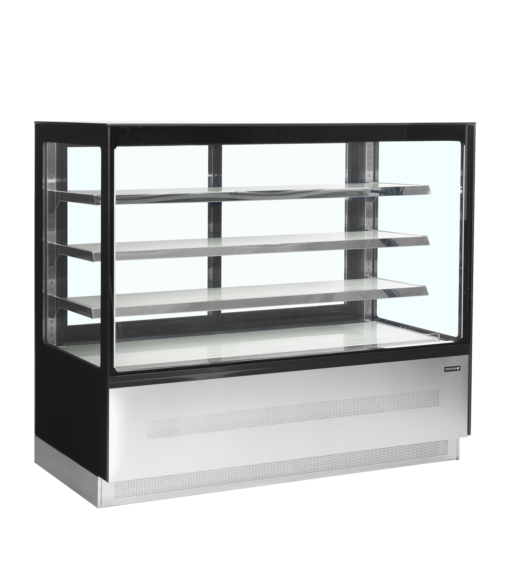 TEFCOLD Koelvitrine LPD1503F/BLACK